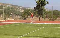 Tennis at Asteras Paradise Hotel, Paros