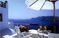 The view from Fanari Villas, Oia, Santorini