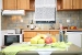 Apartment kitchenette, Coral Apartments, Folegandros, Cyclades, Greece