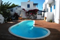 The swimming pool, Apollon Pension, Pollonia, Milos