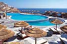 Royal Myconian Hotel, 50m from Elia beach, Mykonos.  Cat Lux'
