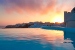 Sunset view from the pool, Canaves Oia Hotel, Oia, Santorini, Cyclades, Greece