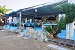 Outdoor dining area, Alexandros Resort, Livadakia, Serifos, Cyclades, Greece