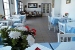 Breakfast area, Areti Hotel, Serifos, Cyclades, Greece