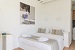 The bedroom of a Simple Apartment, Windmill Bella Vista, Artemonas, Sifnos, Cyclades, Greece