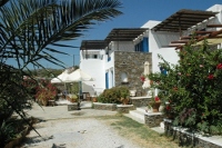 Exterior view of the Fasolou Hotel, Faros, Sifnos