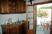 A Quadruple studio kitchenette and ground floor terrace , Armada Residence, Kamares, Sifnos, Cyclades, Greece