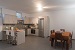 The kitchen and the dining table, Filadaki Home, Kamares, Sifnos, Cyclades, Greece