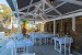The breakfast area, Villa Irini, Platy Yialos, Sifnos, Cyclades, Greece