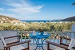 An upper level veranda, Villa Irini, Platy Yialos, Sifnos, Cyclades, Greece