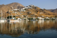 Chora (Serifos town) view from the port