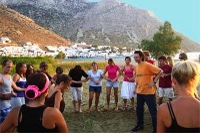 greek folk dancing class